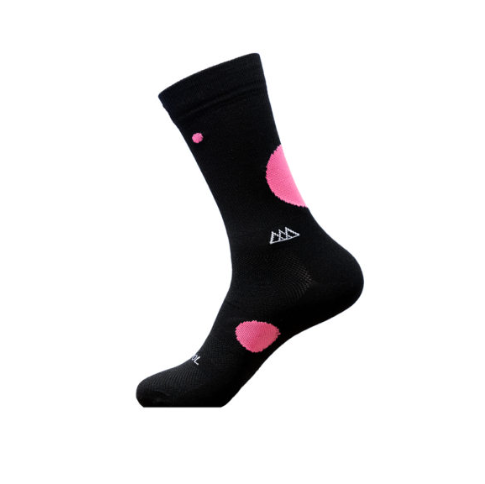 Sock 2Moon Negro Rosa